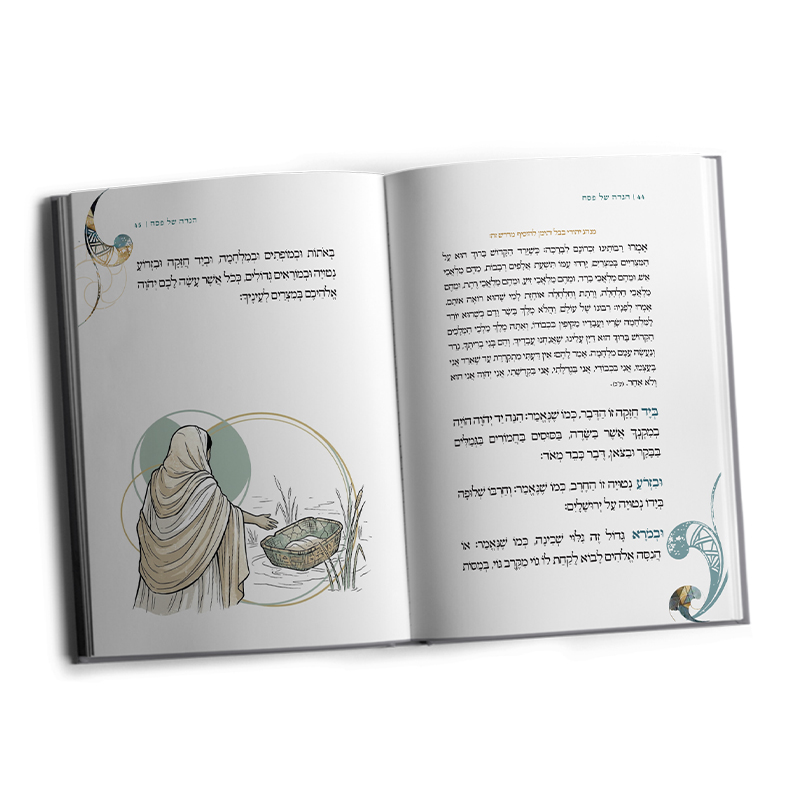 הגדה של פסח דגם אופל–מהדורה מוגבלת – ויברך דוד